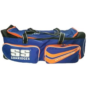 SS Professional Cricket Kitbag with Wheels – Blue/Orange