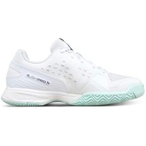 Wilson Junior Rush Pro Lite White/Blue Court Shoe